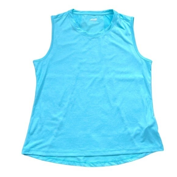 Avia Athletic Tank Top Size M (8-10) Sea foam Blue NWOT - Picture 1 of 9